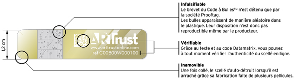 Scellé infalsifiable Scellé infalsifiable